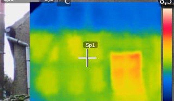 Wärmebildkamera / Thermografie Symbolbild